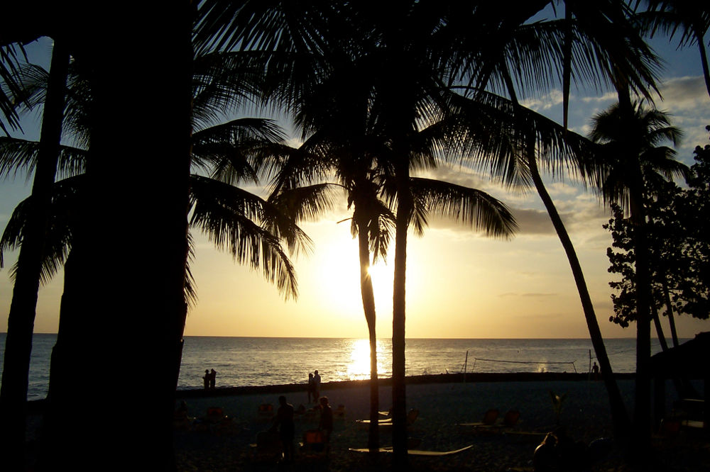 Sonnenuntergang Santo Domingo