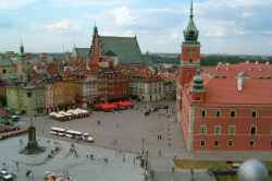 Warschau Schlossplatz