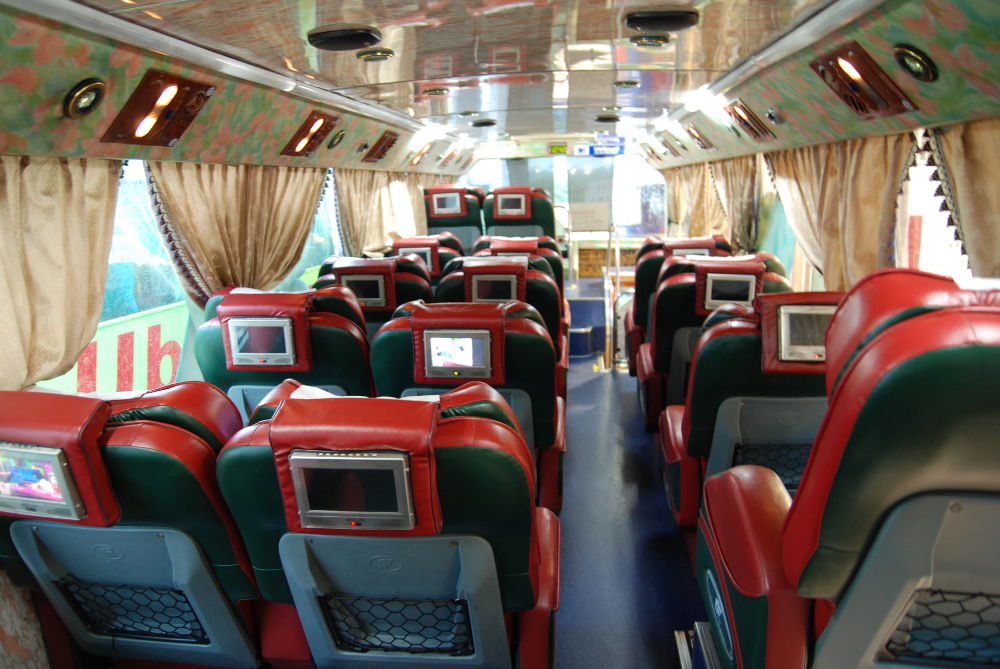 Reisebus Innenausstattung