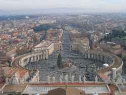 Rom Vatikan Petersplatz
