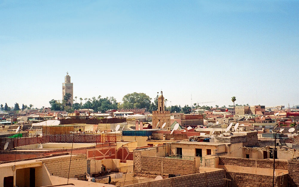 Skyline von Marakesch