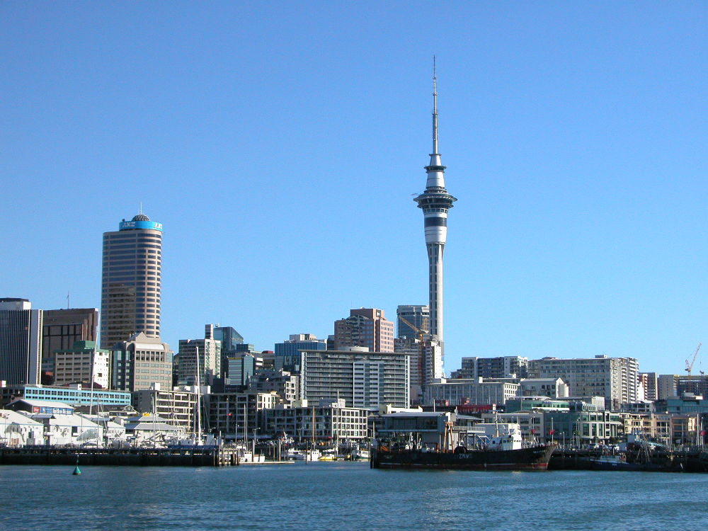 Skyline von Auckland